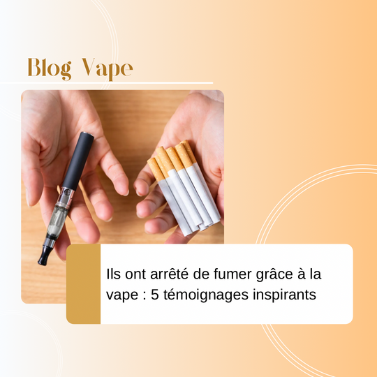 Ils ont arrêté de fumer grâce à la vape : 5 témoignages inspirants