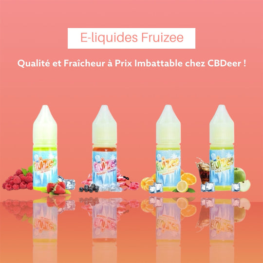 E-liquides Fruizee 10 ml : Qualité et Fraîcheur à Prix Imbattable