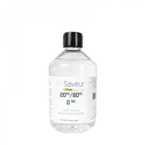 Base 20PG/80VG – E-Saveur - Premium Base from E-Saveur - Just $9.90! Shop now at CBDeer