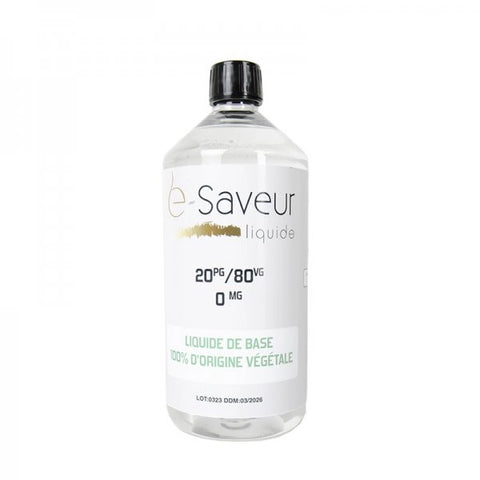 Base 20PG/80VG – E-Saveur - Premium Base from E-Saveur - Just $9.90! Shop now at CBDeer