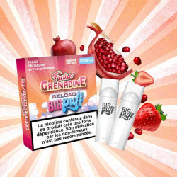 Cartouche Fraise Grenadine/ 2pcs - Big Puff Reload - Premium from big puff - Just $8.90! Shop now at CBDeer
