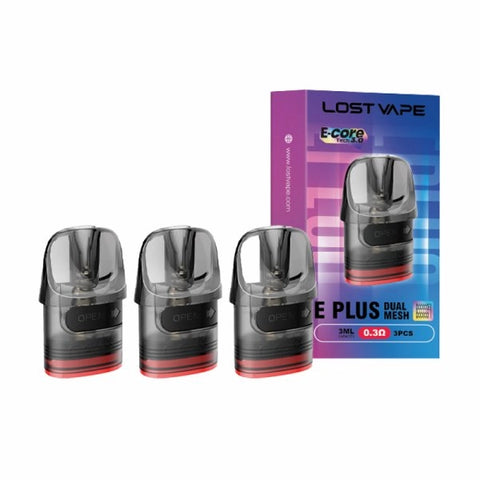 Cartouches E-Plus Dual Mesh 3ml (3pcs) – Lost Vape - Premium Cartouche E-Plus Pod from Lost Vape - Just $9.90! Shop now at CBDeer