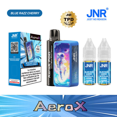 BLUE RAZZ CHERRY 32000 PUFFS - AEROX JNR - Premium 32000 PUFFS from AEROX JNR - Just $0! Shop now at CBDeer