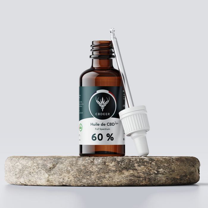 HUILE 60% FULL SPECTRUM - CBDEER