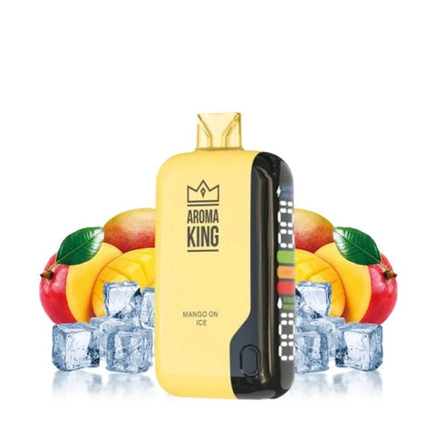 Découvrez la NONIC Galaxy 2 RR d'AROMA KING, une puff remplissable et rechargeable offrant jusqu'à 20 000 puffs. Saveur mangue glacée avec un hit sans nicotine !