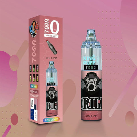 COLA ICE 7000 PUFFS - KING PUFF V2 - Premium from KING PUFF - Just $17.90! Shop now at CBDeer
