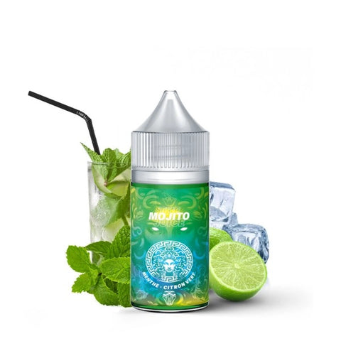 concentré MOJITO 30ML de The MDS Juice : un mélange rafraîchissant de menthe et de citron vert pour une vape désaltérante.