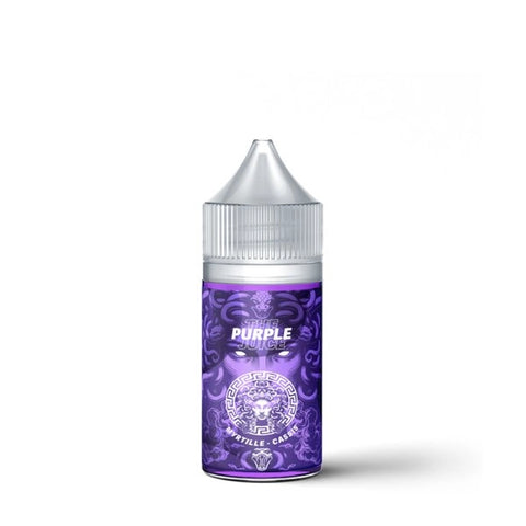 Flacon de concentré Purple 30ml - The MDS Juice, arôme myrtille et cassis, saveur fruitée intense.