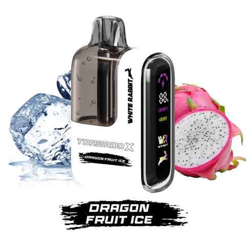 Puff Tornado X White Rabbit - Dragon Fruit Ice 25000 puffs