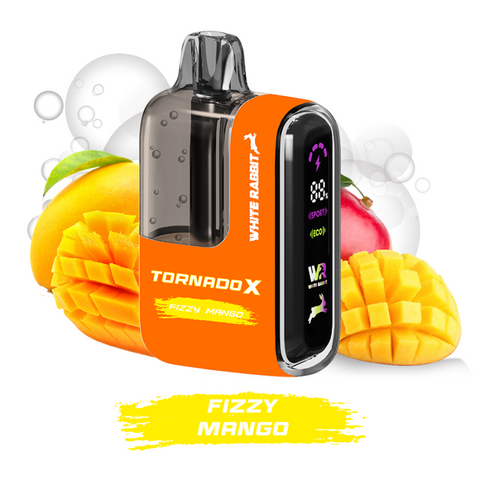 Puff Tornado X White Rabbit - Fizzy Mango 25000 puffs saveur mangue glacée