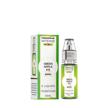 Green Apple Ice Nic Salts 10ml – Intense By Tornadoliq