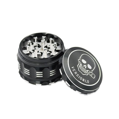 GRINDER 4 ETAGES SKULL STICKER - Premium Grinder from CBDEER - Just $23.90! Shop now at CBDeer