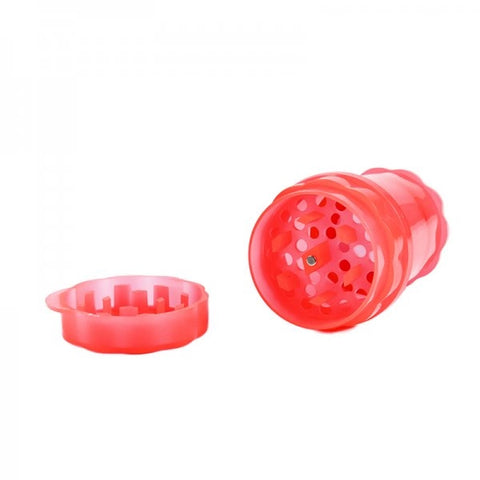 GRINDER PLASTIQUE DECAL SMOKE - Premium Grinder from CBDeer - Just $9.90! Shop now at CBDeer