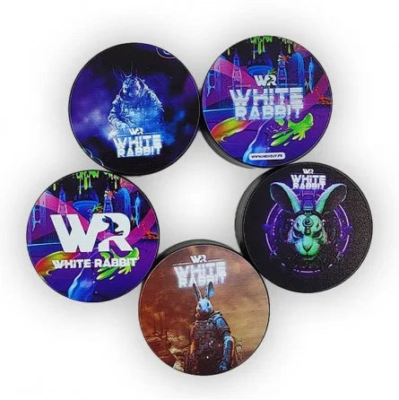 GRINDER WHITE RABBIT 60MM - Premium Grinder from CBDeer - Just $0! Shop now at CBDeer