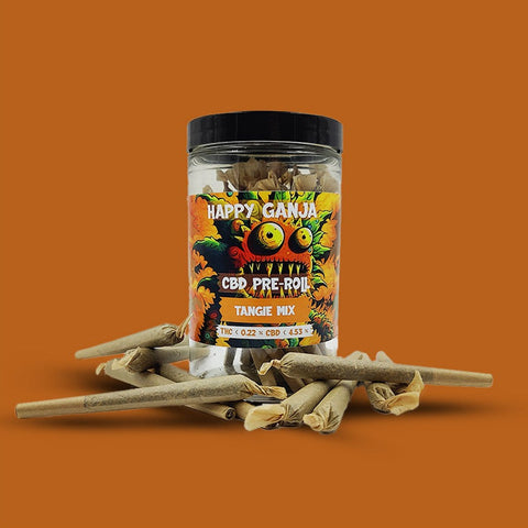 PRE-ROLL TANGIE MIX CBD 25PCS - HAPPY GANJA - Premium from Happy ganja - Just $85! Shop now at CBDeer