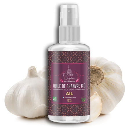 HUILE CULINAIRE CHANVRE BIO AIL - MAISON WAGRAM - Premium Alimentaire from CBDeer - Just $14.90! Shop now at CBDeer