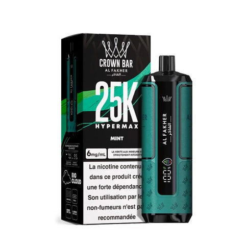 Puff Hyper Max 25k – Crown Bar by Al Fakher