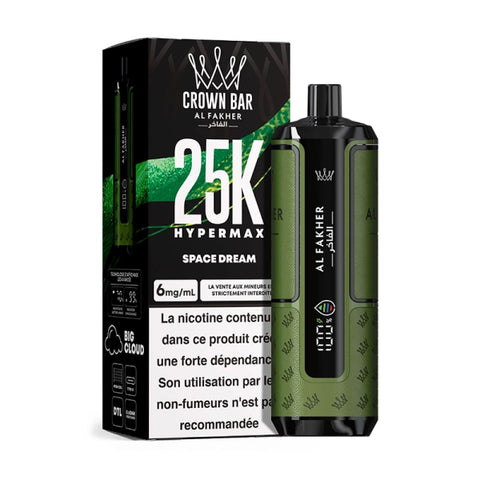 Puff Hyper Max 25k – Crown Bar by Al Fakher