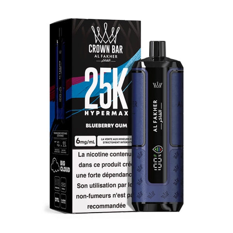 Puff Hyper Max 25k – Crown Bar by Al Fakher