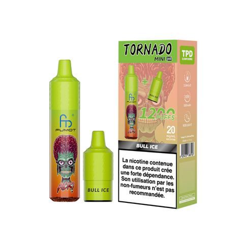 Kit Tornado Mini 1200 Puffs – Fumot