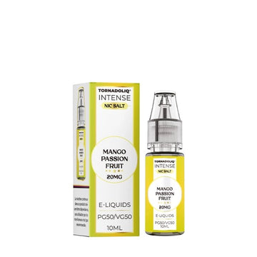 Mango Passion Fruit Nic Salts 10ml – Intense By Tornadoliq