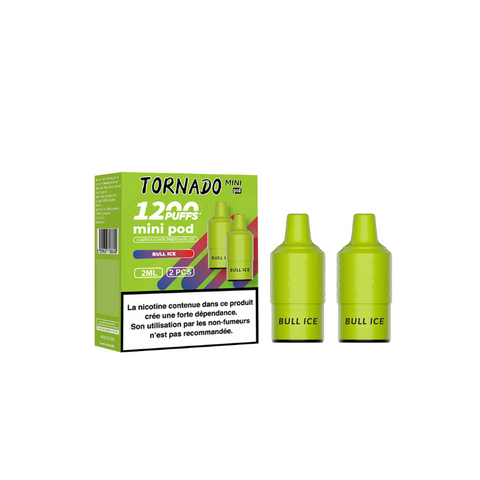 Pack de 2 Pods Tornado Mini 20 mg – Fumot
