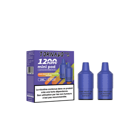 Pack de 2 Pods Tornado Mini 20 mg – Fumot