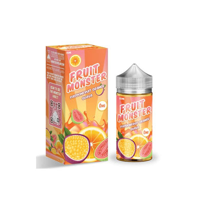 E-liquide 100 ml Passion Fruit Orange Guava Ice – Monster Vape Labs