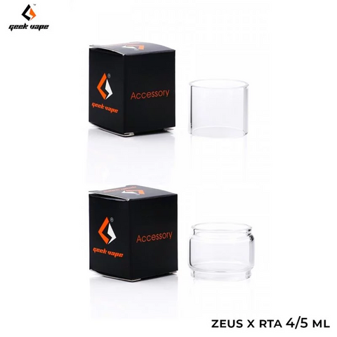 Réservoir Pyrex GeekVape Zeus X / Mesh RTA / Subohm – contenance 4ml ou 5ml – accessoire de rechange