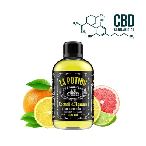 SIROP AGRUMES 300MG CBD- LA POTION - Premium boisson from la potion - Just $12.90! Shop now at CBDeer
