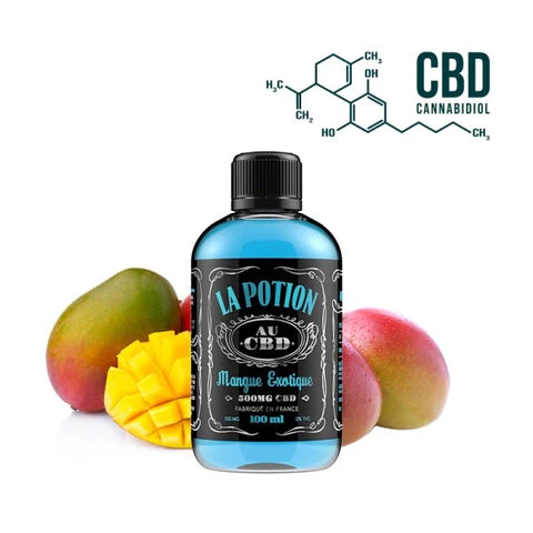 SIROP MANGUE EXOTIQUE 300MG CBD- LA POTION - Premium boisson from la potion - Just $12.90! Shop now at CBDeer