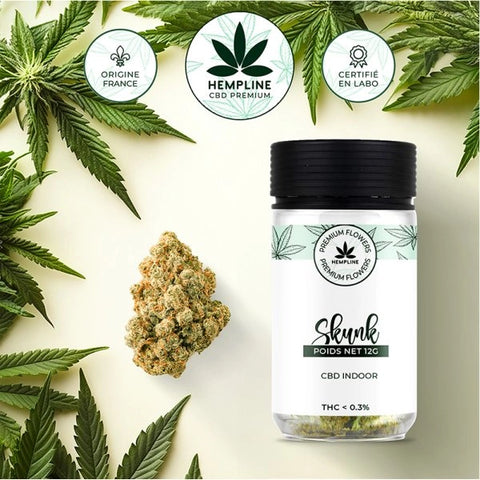 SKUNK – FLEUR DE CBD – HEMPLINE - Premium fleur cbd from HEMPLINE - Just $19.90! Shop now at CBDeer
