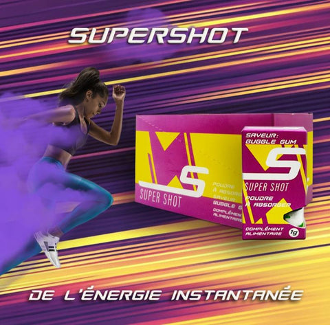 SUPER SHOT - Sniffy - Poudre énergisante par voie orale. Une solution pratique et gourmande pour un regain d'énergie instantané, disponible en 9 saveurs délicieuses chez CBDeer