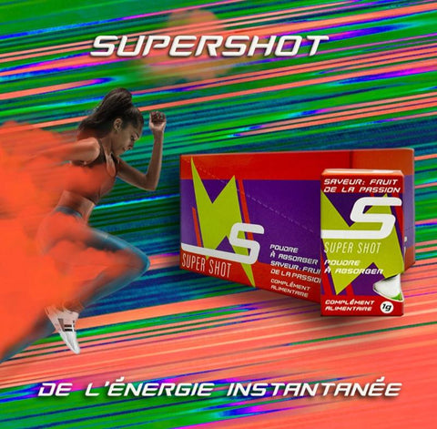 SUPER SHOT - Sniffy - Poudre énergisante par voie orale. Une solution pratique et gourmande pour un regain d'énergie instantané, disponible en 9 saveurs délicieuses chez CBDeer