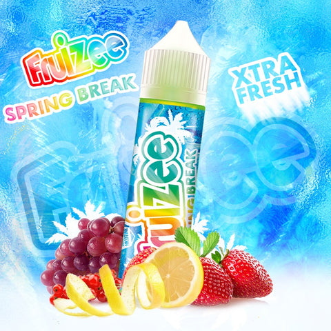 Prix: 11,90€ - E-liquide Spring Fresh (Break) pas cher pour cigarette électronique en 50ml de la marque Fruizee vendu chez CBDeer