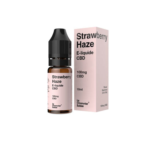 STRAWBERRY HAZE 10ML CBD - Le Chanvrier Suisse - Premium Eliquide from CBDeer - Just $9.90! Shop now at CBDeer