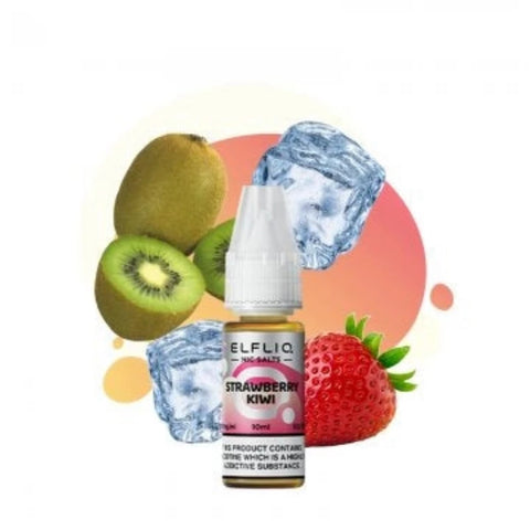 STRAWBERRY KIWI SEL DE NICOTINE 10ML - ELFLIQ BY ELFBAR - Premium sel de nicotine from ELFBAR - Just $6.50! Shop now at CBDeer