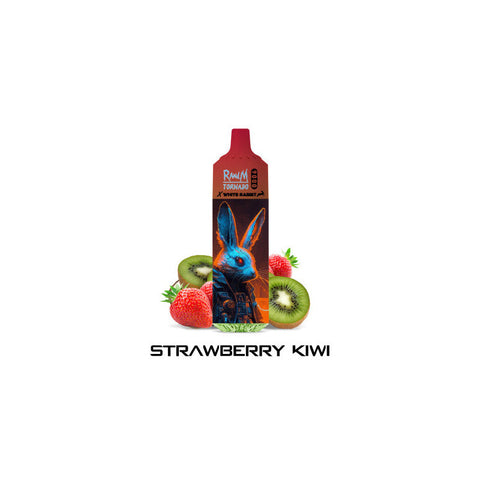 STRAWBERRY KIWI TORNADO 9000 PUFFS - RANDM X WHITE RABBIT - Premium from white rabbit - Just $21.90! Shop now at CBDeer