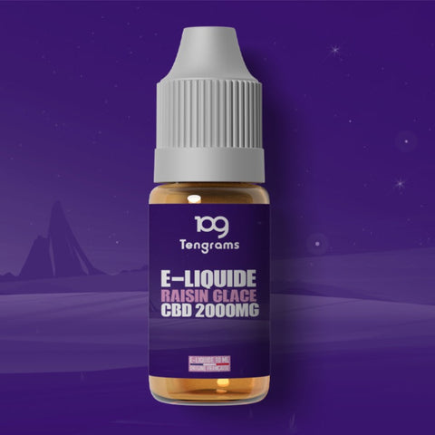 E-LIQUIDE CBD RAISIN GLACÉ - TENGRAMS - Premium Eliquide from tengrams - Just $12.90! Shop now at CBDeer