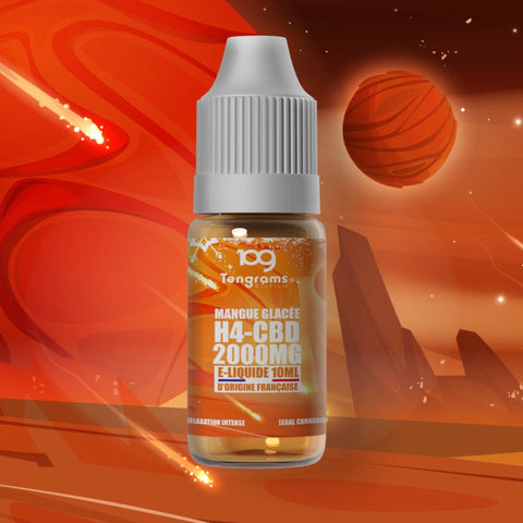E-LIQUIDE H4CBD MANGUE GLACÉE - TENGRAMS - Premium Eliquide from tengrams - Just $35.90! Shop now at CBDeer