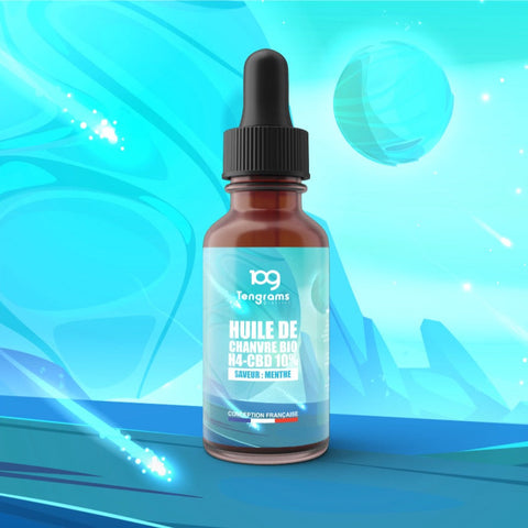 HUILE SUBLINGUALE MENTHE H4-CBD - TENGRAMS - Premium from tengrams - Just $39.90! Shop now at CBDeer