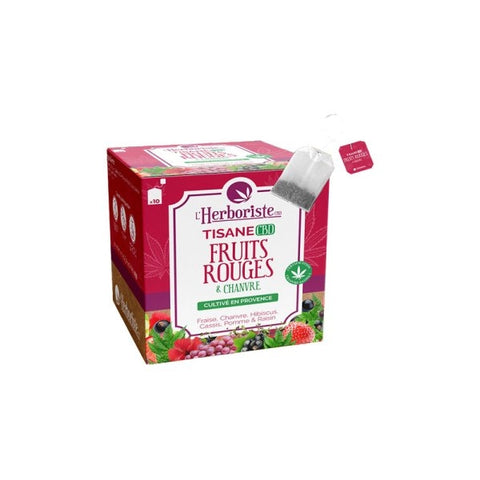 Tisane CBD Fruits Rouges (10 sachets) – L’Herboriste CBD - Premium Tisane CBD from L’Herboriste CBD - Just $9.90! Shop now at CBDeer