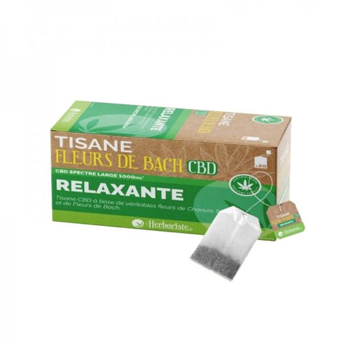 Tisane CBD Relaxante (20 sachets) – L’Herboriste CBD - Premium from CBDeer - Just $0! Shop now at CBDeer