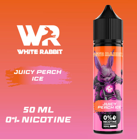 E-liquide Juicy Peach Ice 50ml Tornado X - White Rabbit