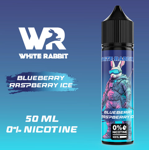 E-liquide Blueberry Raspberry Ice 50ml Tornado X - White Rabbit