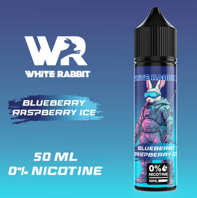 E-liquide Blueberry Raspberry Ice 50ml Tornado X - White Rabbit