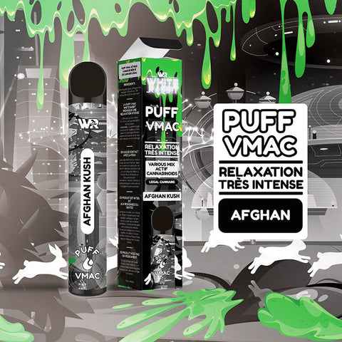 PUFF AFGHAN KUSH 10% VMAC - WHITE RABBIT - Premium from white rabbit - Just $19.90! Shop now at CBDeer