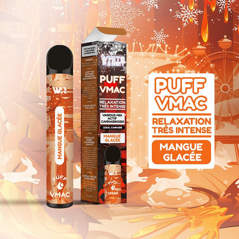 PUFF MANGUE GLACÉE 10% VMAC - WHITE RABBIT - Premium from white rabbit - Just $19.90! Shop now at CBDeer