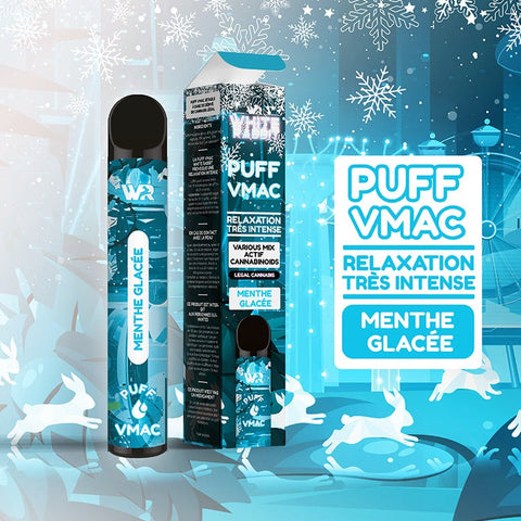 PUFF MENTHE GLACÉE 10% VMAC - WHITE RABBIT - Premium from white rabbit - Just $19.90! Shop now at CBDeer