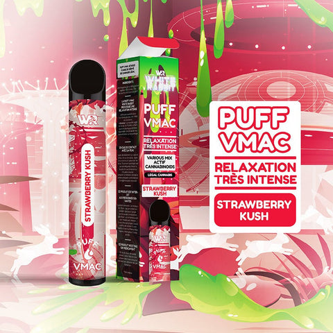 PUFF STRAWBERRY KUSH 10% VMAC - WHITE RABBIT - Premium from white rabbit - Just $19.90! Shop now at CBDeer